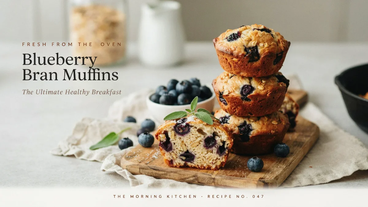 Blueberry Bran Muffins