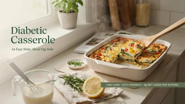 Diabetic Breakfast Casserole