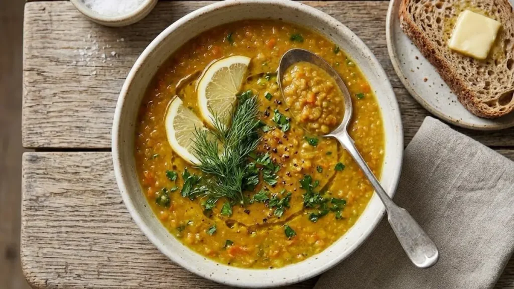 Red Lentil and Carrot Soup
