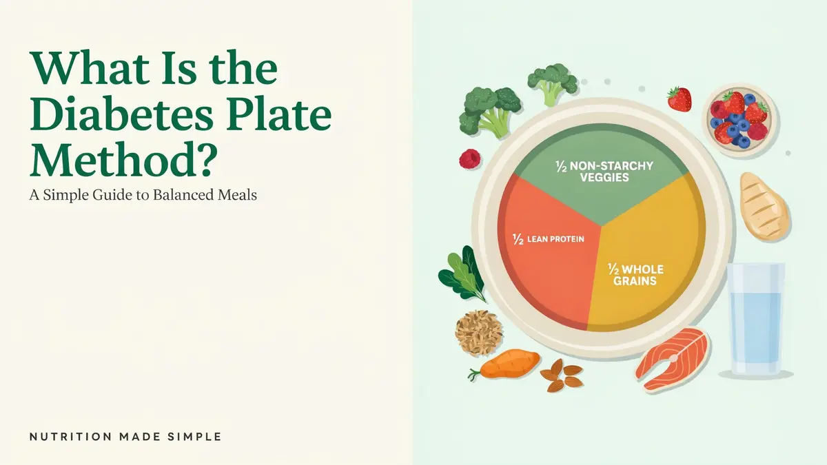 What Is the Diabetes Plate Method?